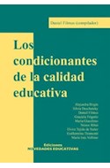 Papel CONDICIONANTES DE LA CALIDAD EDUCATIVA