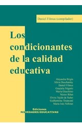 Papel CONDICIONANTES DE LA CALIDAD EDUCATIVA