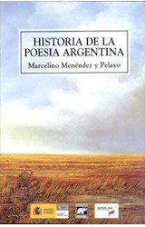 Papel HISTORIA DE LA POESIA ARGENTINA (COLECCION CLASICOS)