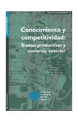 Papel CONOCIMIENTO Y COMPETITIVIDAD TRAMAS PRODUCTIVAS Y COMERCIO EXTERIOR (COLECCION INVESTIGACION)