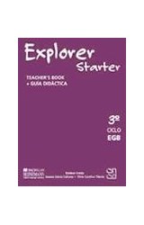 Papel EXPLORER STARTER TEACHER'S + GUIA DIDACTICA 3 CICLO