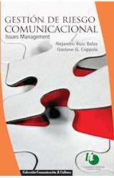 Papel GESTION DE RIESGO COMUNICACIONAL ISSUES MANAGEMENT (COLECCION COMUNICACION & CULTURA)