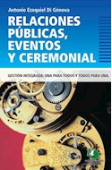 Papel RELACIONES PUBLICAS EVENTOS Y CEREMONIAL (COLECCION TEMATICA EMPRESARIAL)
