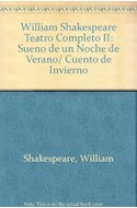 Papel TEATRON COMPLETO II - SUEÑO DE UNA NOCHE DE VERANO