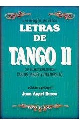 Papel LETRAS DE TANGO 2 CON VALSES Y REPERTORIOS ANTOL.POETIC