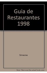 Papel SONDEO SIMEONE GUIA DE RESTAURANTES BUENOS AIRES 1997 (BOLSILLO)