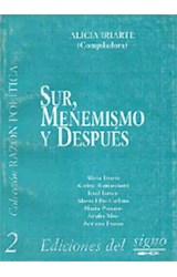 Papel SUR MENEMISMO Y DESPUES (COLECCION RAZON POLITICA 2)