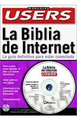 Papel BIBLIA DE INTERNET LA GUIA DEFINITIVA PARA ESTAR CONECTADO (MANUALES USERS)