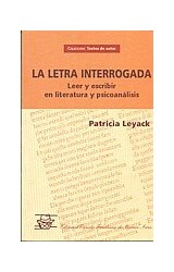 Papel LETRA INTERROGADA LEER Y ESCRIBIR EN LITERATURA Y PSICO