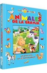 Papel ANIMALES DE LA GRANJA (PUZZLE SUPER AVENTURAS) (UN GRAN  LIBRO CON 6 ROMPECABEZAS) (CARTONE)