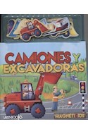 Papel CAMIONES Y EXCAVADORAS (COLECCION MAGNETICOS) (CARTONE)