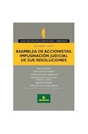 Papel ASAMBLEA DE ACCIONISTAS IMPUGNACION JUDICIAL DE SUS RESOLUCIONES (BIBLIOTECA PROFESIONAL Y