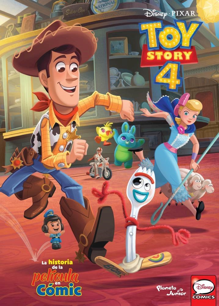 Papel Toy Story 4. La Historia De La Pelicula En Comic