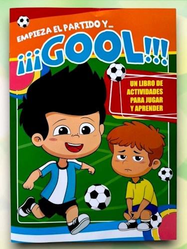 Papel EMPIEZA EL PARTIDO Y.. ¡¡¡GOOL!!! UN LIBRO DE ACTIVIDADES PARA JUGAR Y APRENDER MUNDIAL