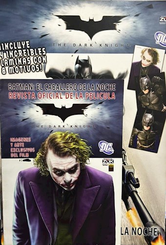 Papel BATMAN PORTFOLIO EL CABALLERO DE LA NOCHE REVISTA OFICIAL + POSTER