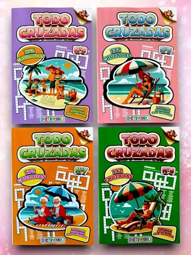 Papel TODO CRUZADAS 100 PAG. SURTIDOS