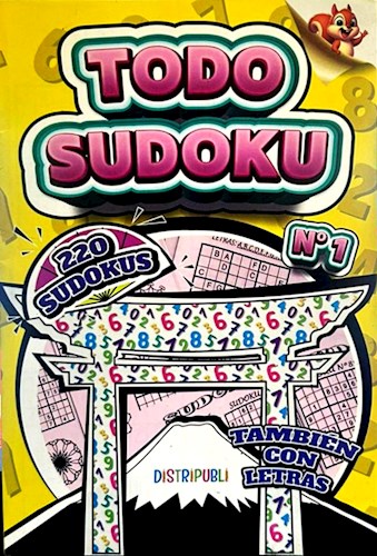 Papel TODO SUDOKU 100 N°1 220 SUDOKU TAMBIÉN CON LETRAS!!