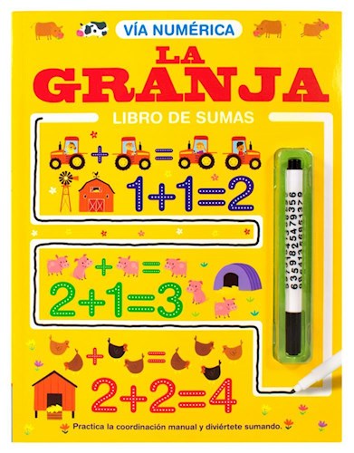 Papel GRANJA LIBRO DE SUMAS (COLECCION VIA NUMERICA) (INCLUYE PLUMON BORRABLE) (+3)