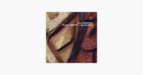 CD CULOTTA/MUSICA ARGENTINA