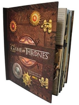 Papel GAME OF THRONES LA GUIA POP-UP DE PONIENTE (CON MAPA DESPLEGABLE DE 116 CM X 76 CM) (CARTONE)