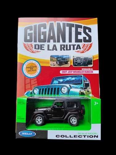Papel JEEP WRANGLER RUBICON 2007 GIGANTES DE LA RUTA