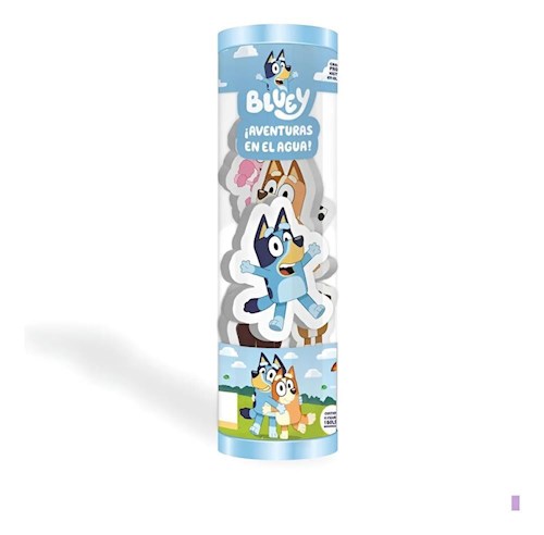 Papel BLUEY (AVENTURAS EN EL AGUA) (10 FIGUAS + BOLSA) (ESTUCHE)