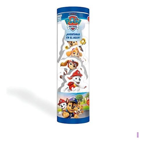 Papel PAW PATROL (AVENTURAS EN EL AGUA) (10 FIGUAS + BOLSA) (ESTUCHE)