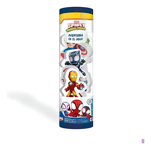 Papel SPIDEY (AVENTURAS EN EL AGUA) (10 FIGUAS + BOLSA) (ESTUCHE)