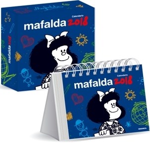 Papel CALENDARIO MAFALDA 2018 (AZUL) (CAJA)