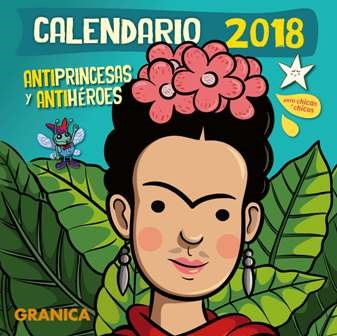Papel Calendario 2018 Antiprincesas Y Antiheroes