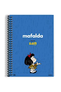 Papel Mafalda 2019 Anillada Azul Clara