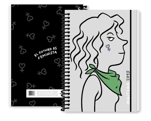 Papel AGENDA MAITENA 2019 (CONTRATAPA NEGRA) (ANILLADA) (CARTONE)