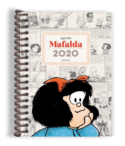 Papel AGENDA 2020 MAFALDA (ANILLADA) (BOLSILLO) (CARTONE)