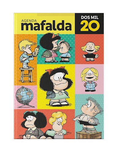 Papel Agenda Mafalda 2020 Encuadernada
