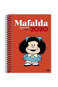 Papel Mafalda 2020 Anillada Rojo
