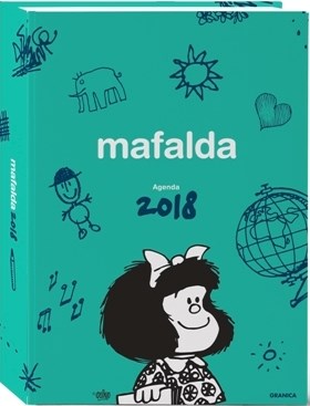 Papel AGENDA 2018 MAFALDA (TAPA VERDE) (PAGINA DIA POR DIA) (BOLSILLO) (CARTONE)