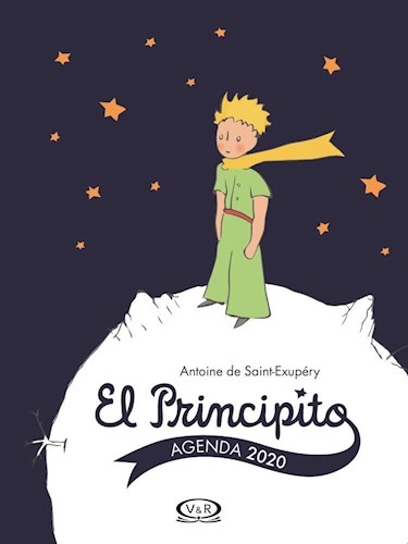 Papel AGENDA 2020 EL PRINCIPITO (AZUL) (ANILLADA) (CARTONE)