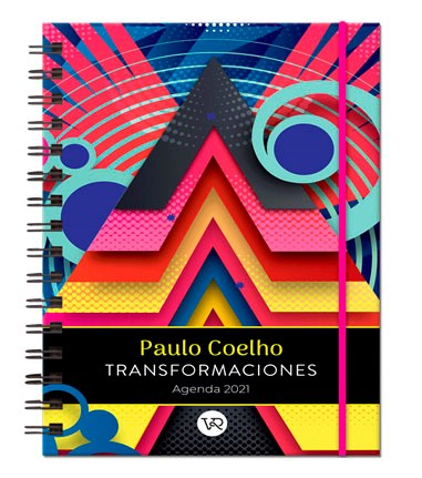 Papel Agenda 2021 Paulo Coelho Transformaciones - Piramide Anillada