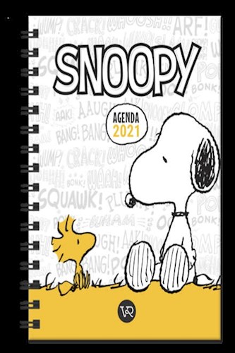Papel Agenda 2021 Snoopy