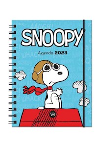Papel Agenda Snoopy 2023 (Celeste)
