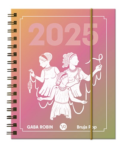 Papel AGENDA ESOTERICA 2025 (BRUJA POP) (DOS PAGINAS POR SEMANA) (ANILLADA)