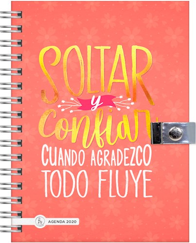 Papel AGENDA 2020 SOLTAR CORAL (LINEA MOTIVACION CREATIVA) (DOS DIAS POR PAGINA) (ANILLADA) (CARTONE)