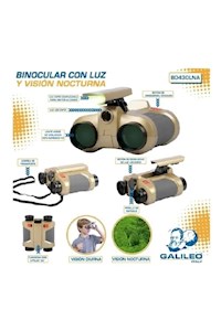 Papel Binocular Con Luz Y Visión Nocturna - (Bo 430 Lna)
