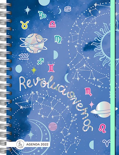Papel AGENDA 2022 UNIVERSO (REVOLUCION) (DOS DIAS POR PAGINA) (ANILLADO) (CARTONE)