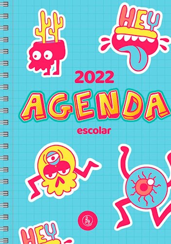 Papel AGENDA ESCOLAR 2022 (DIBUJOS) (DOS PAGINAS POR SEMANA) (ANILLADO) (CARTONE)
