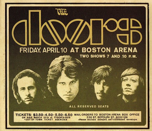 CD DOORS/LIVE IN BOSTON 1970