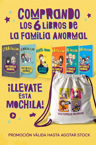 Pack 6 Libros Lyna Vallejos + Mochila De Regalo por Vallejos, Lyna - 841914  ¦ Tras Los Pasos
