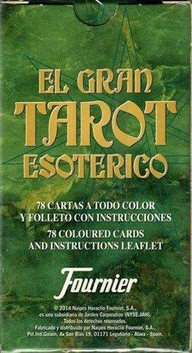 Papel GRAN TAROT ESOTERICO (78 CARTAS) (BOLSILLO) (ESTUCHE)