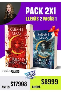 Papel Pack 2X1 Saga Ciudad Media Luna - Sarah Maas