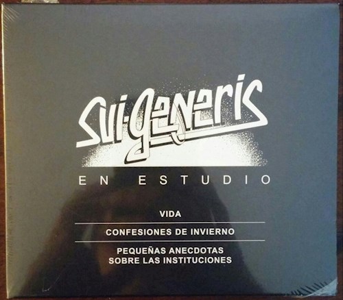 CD SUI GENERIS EN ESTUDIO  CAJA